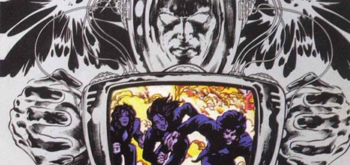 Thin Lizzy's Jailbreak album. Artwork by Jim Fitzpatrick